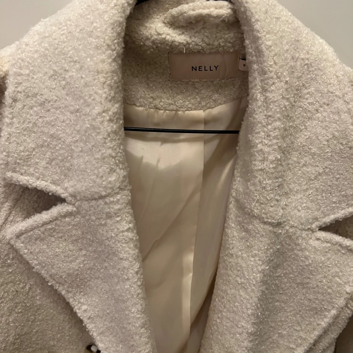 Vit teddyjacka från Nelly - 1