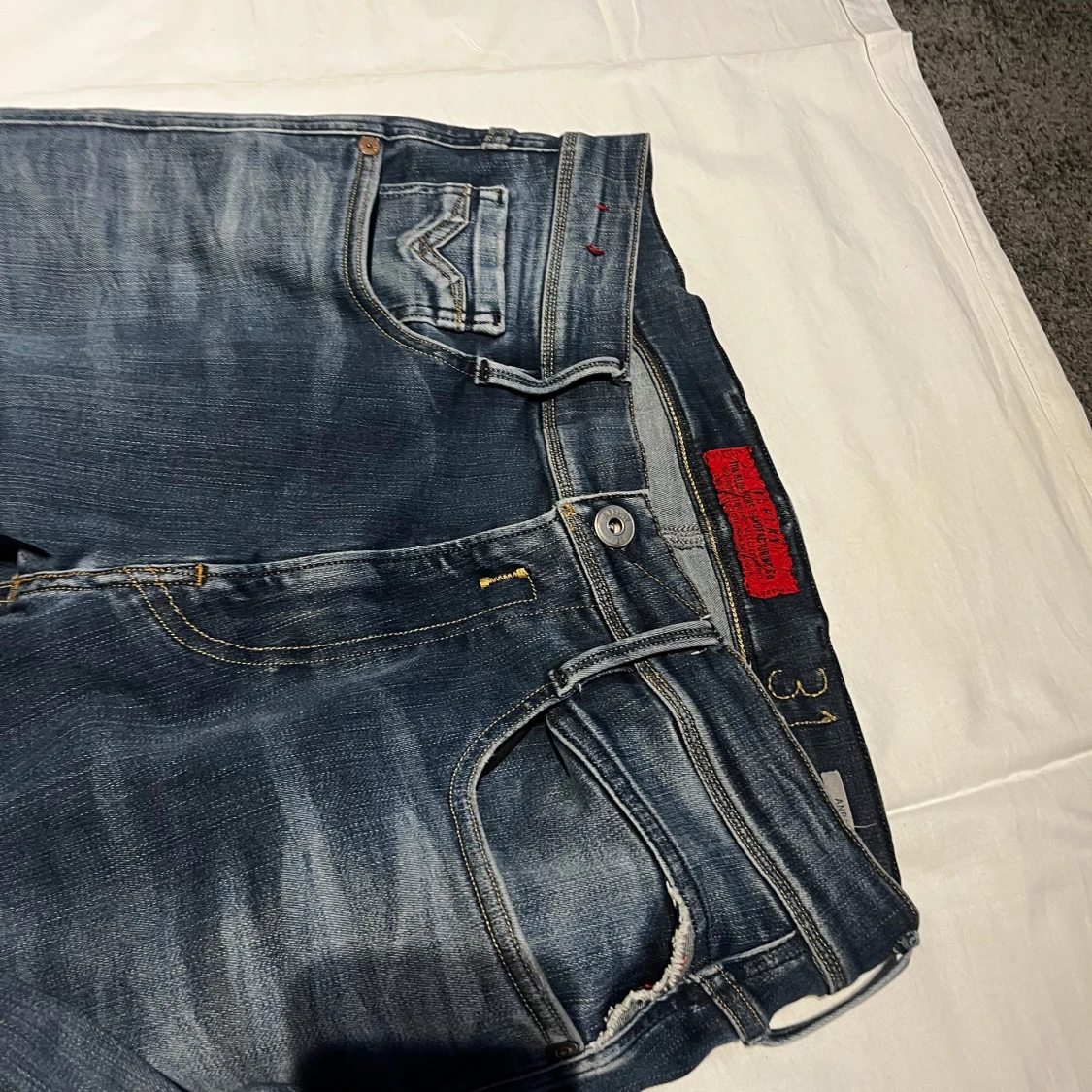 Replay Anbass jeans blå herr 31/32 - 1