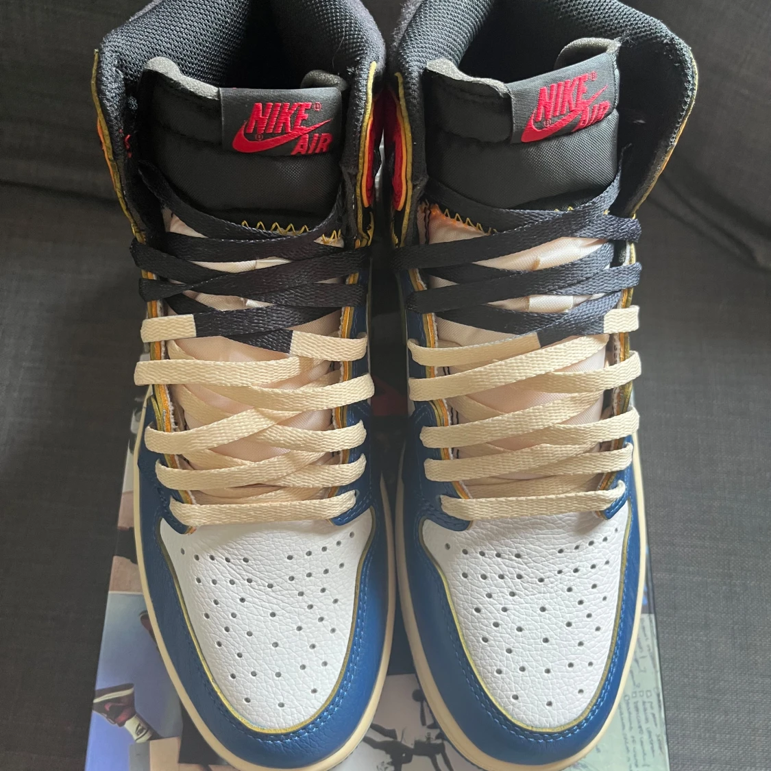 Nike Air Jordan 1 Union LA Blue Toe - 3