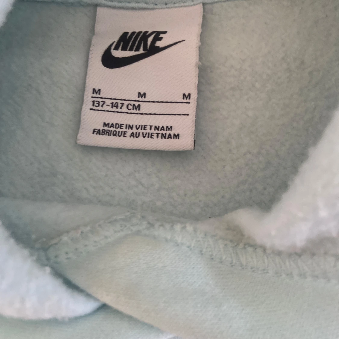 Ljusblå hoodie från Nike - 1