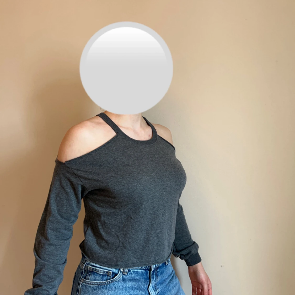 Off shoulder tröja - 1