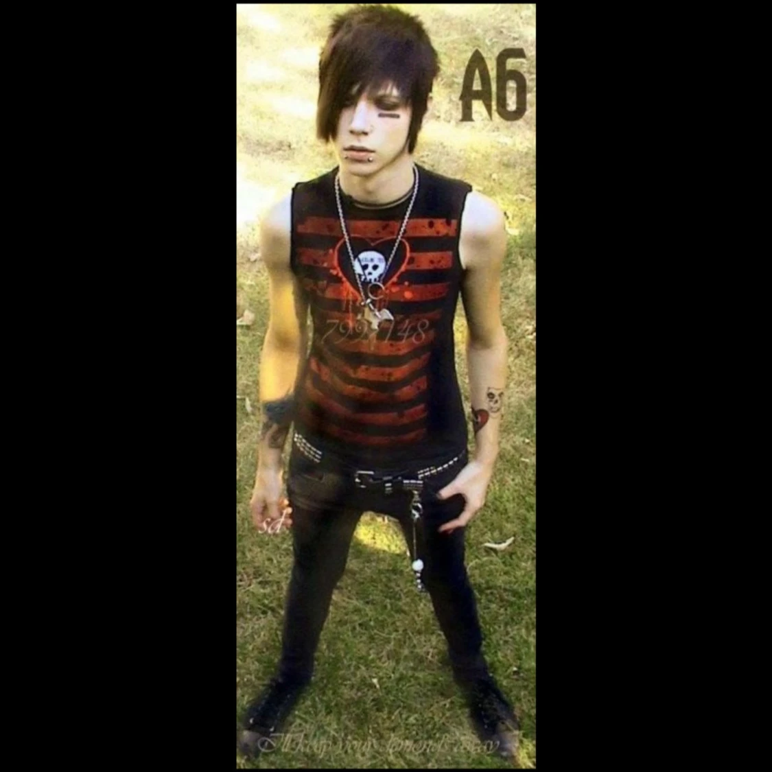 Super rare Alkaline Trio t shirt (2006-2007) - 2