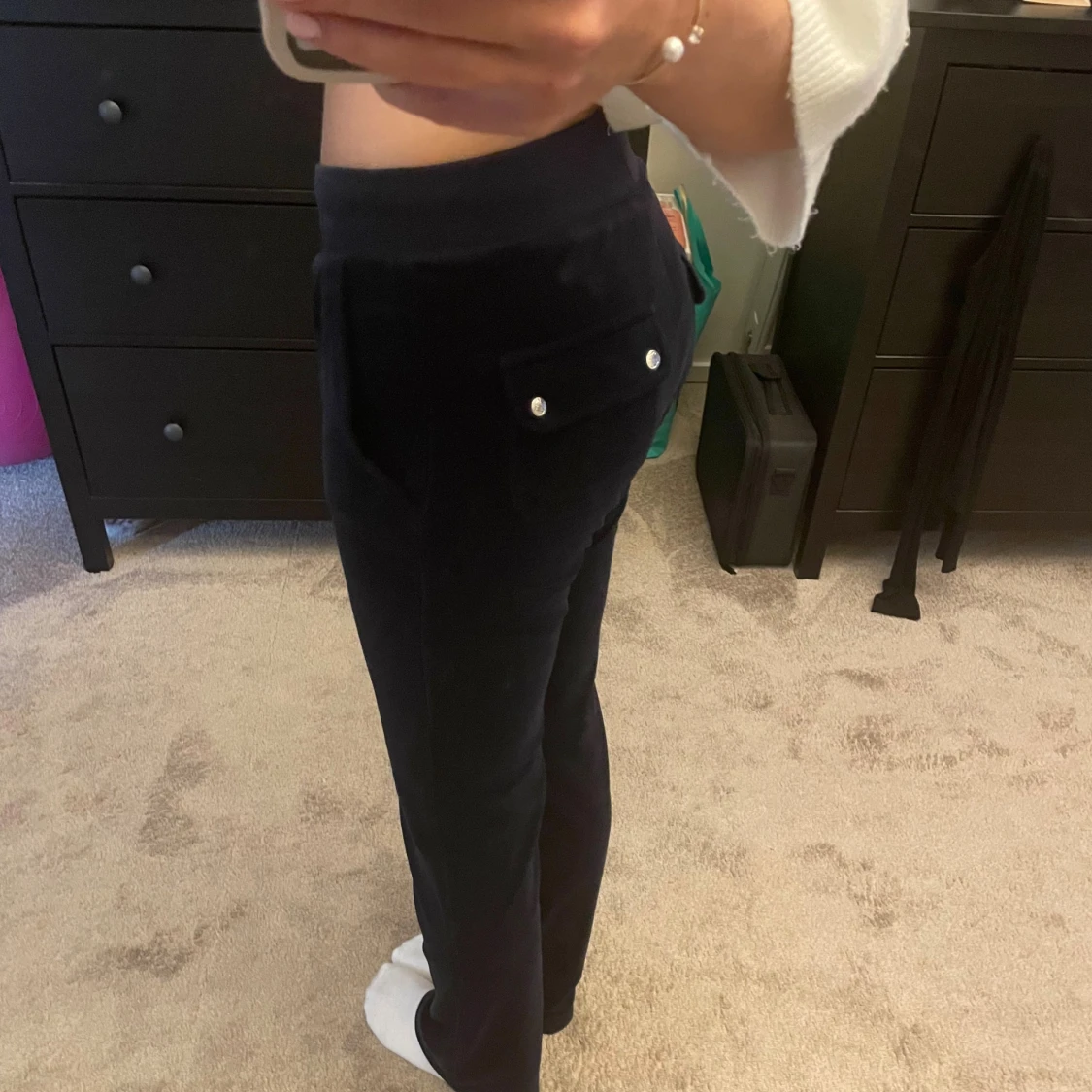 Marinblåa Juicy Couture byxor - 2