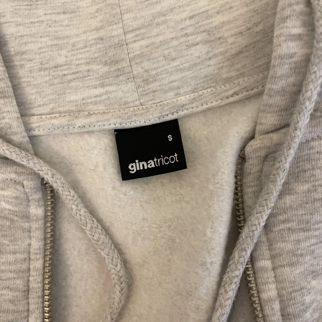 Kofta/hoodie med dragkedja  - 1