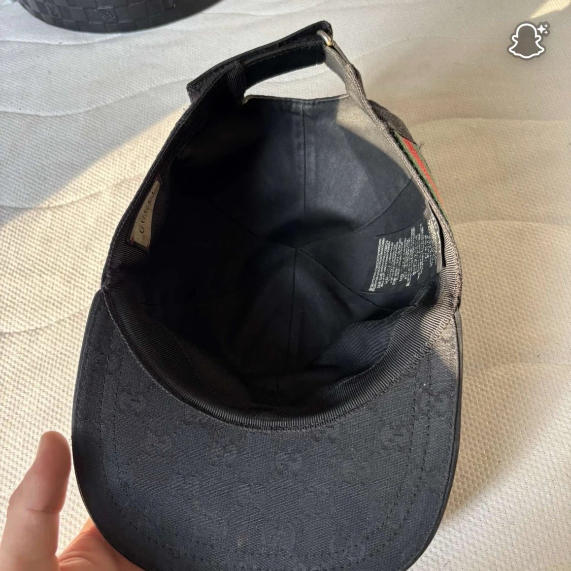 Svart Gucci keps  - 3