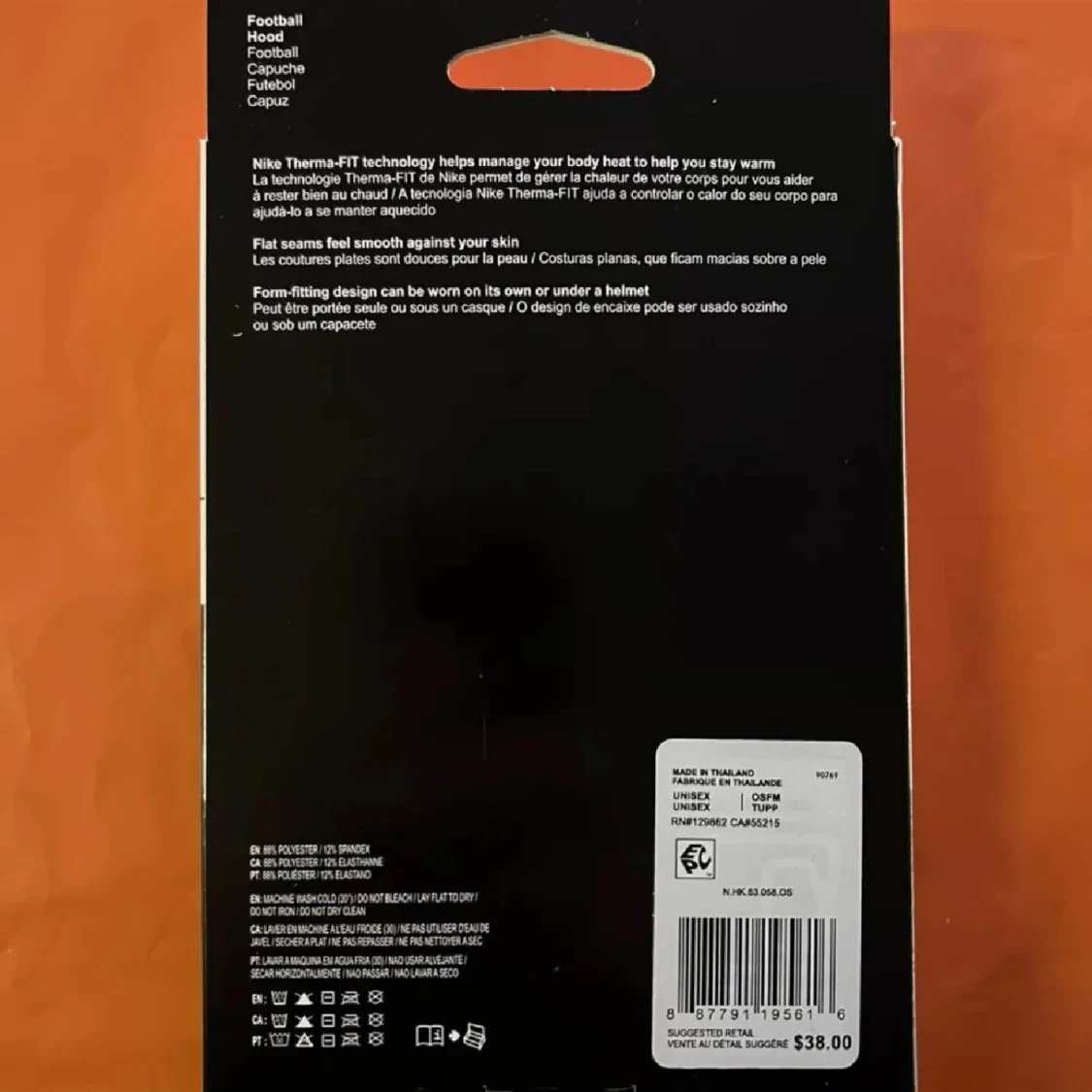 Nike Pro Therma-FIT hood svart - 1