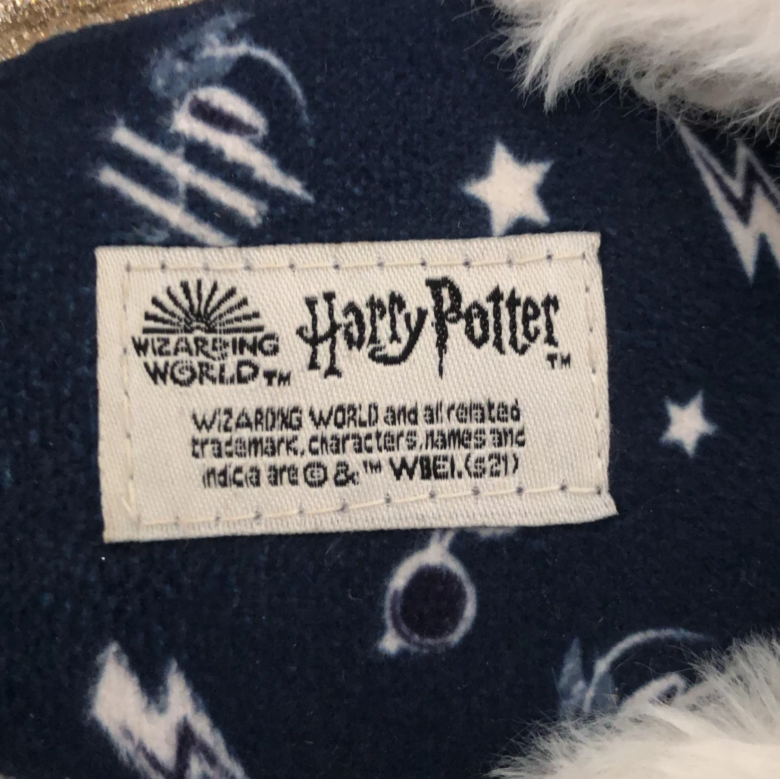 Harry Potter tofflor med fluff - 2