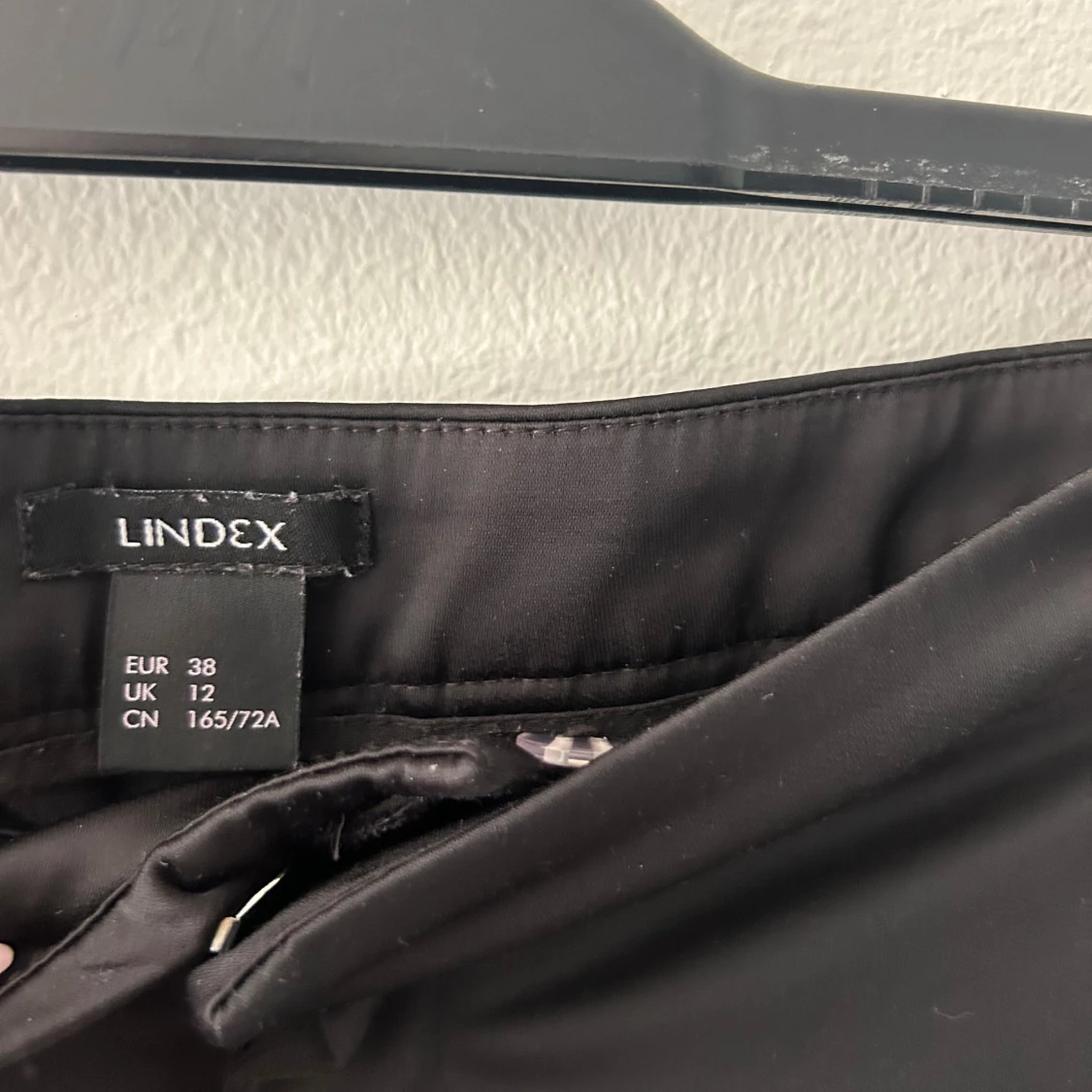 Svarta bootcut kostymbyxor - 4