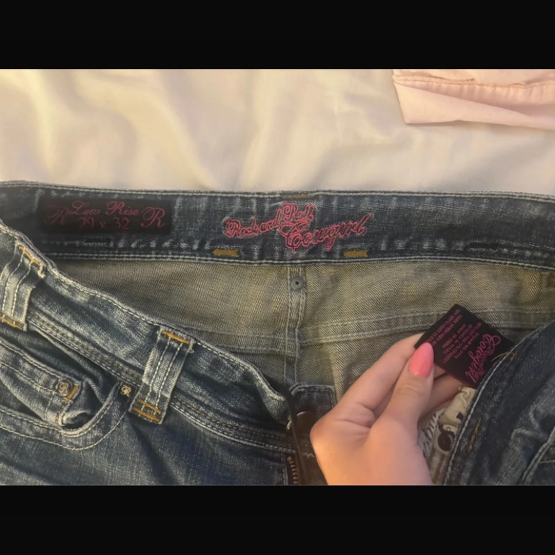 Lågmidjade jeans - 4