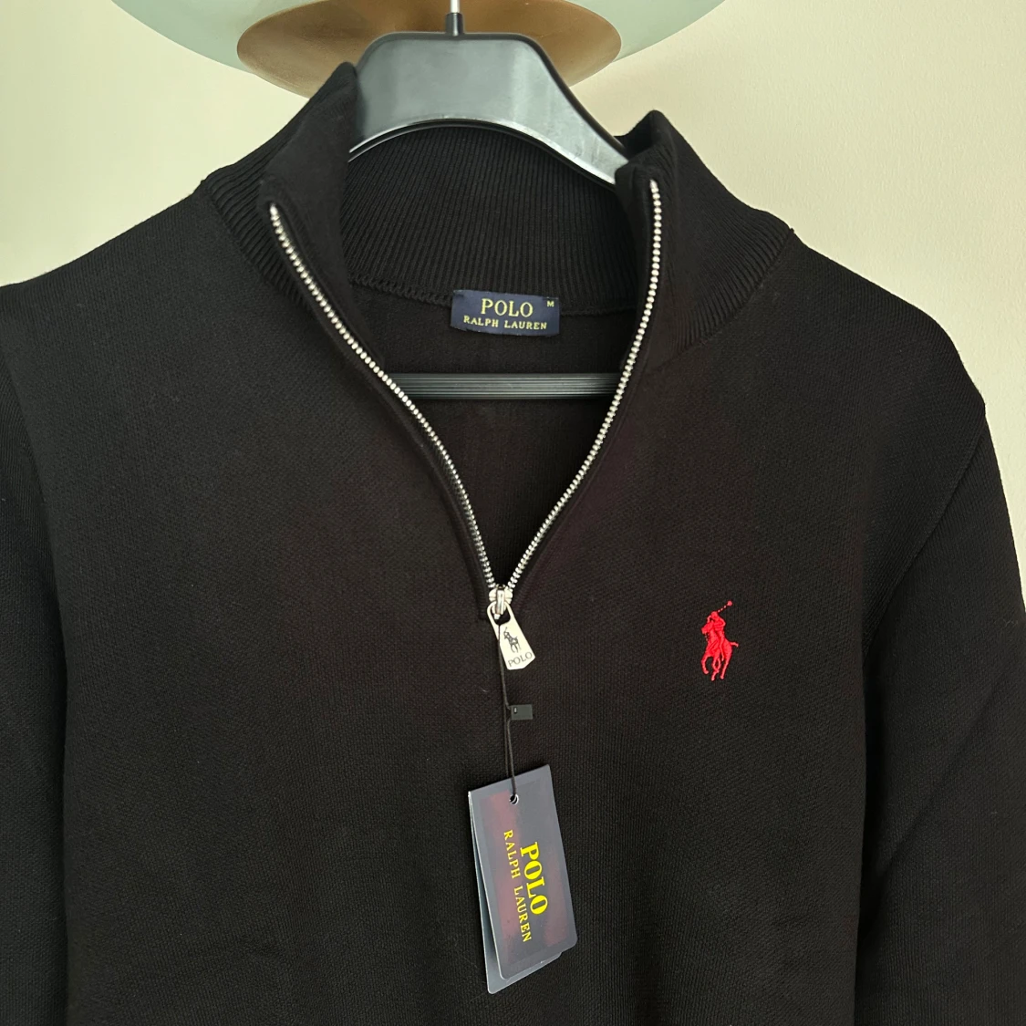 Svart stickad tröja Polo Ralph Lauren - 1