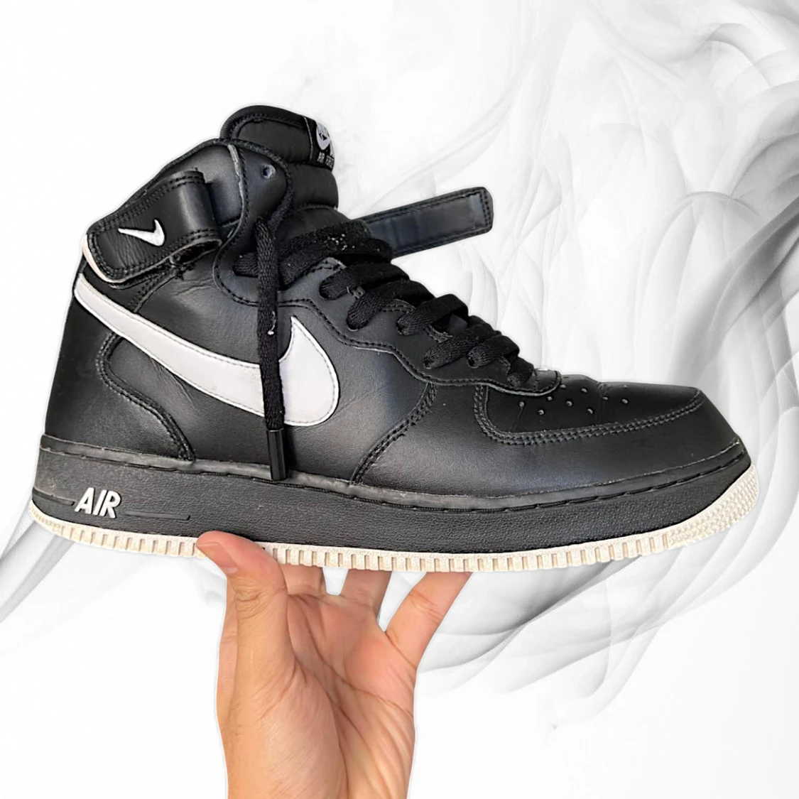 Nike Air Force 1 High svart/vit - 4