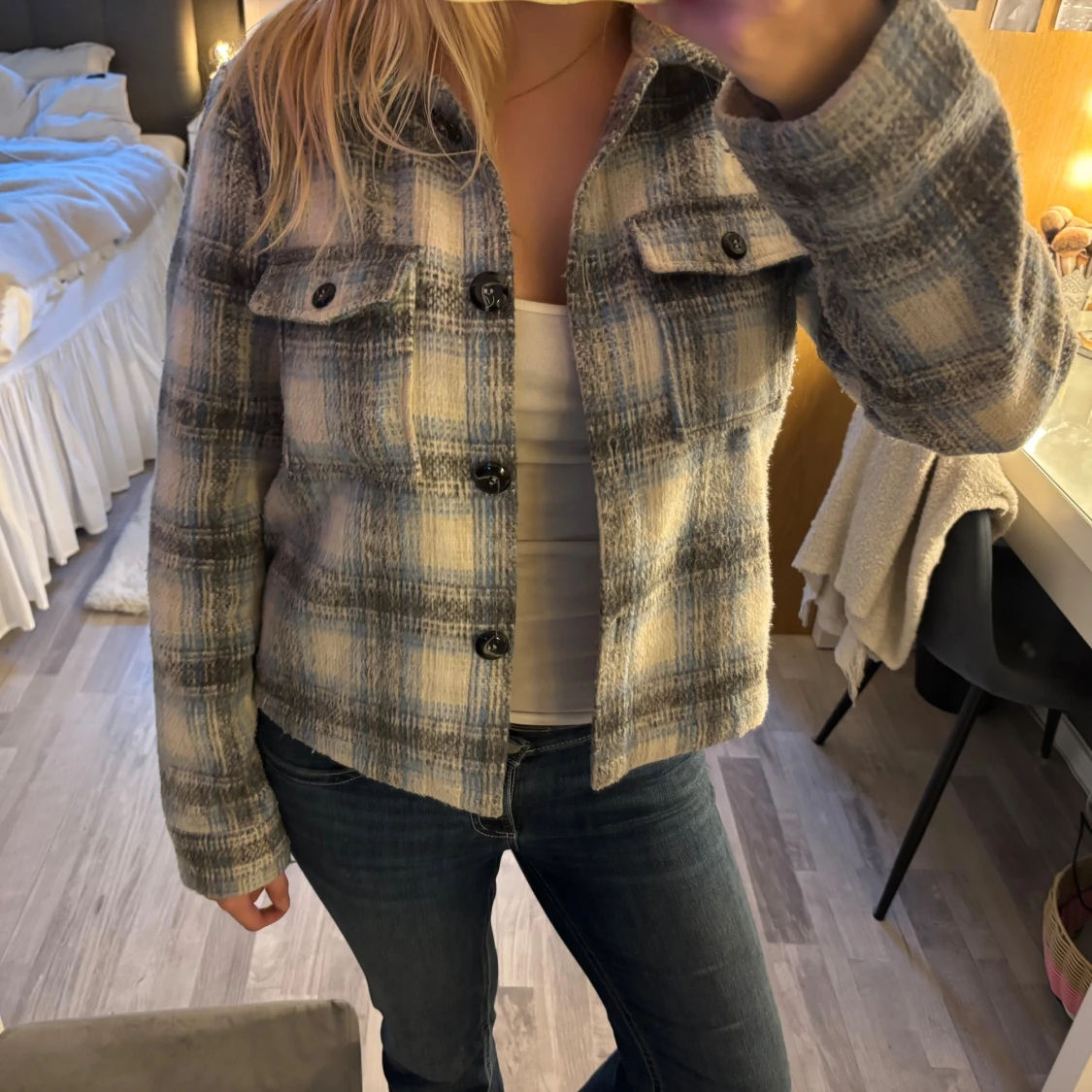 Rutig kappa från ONLY - 1