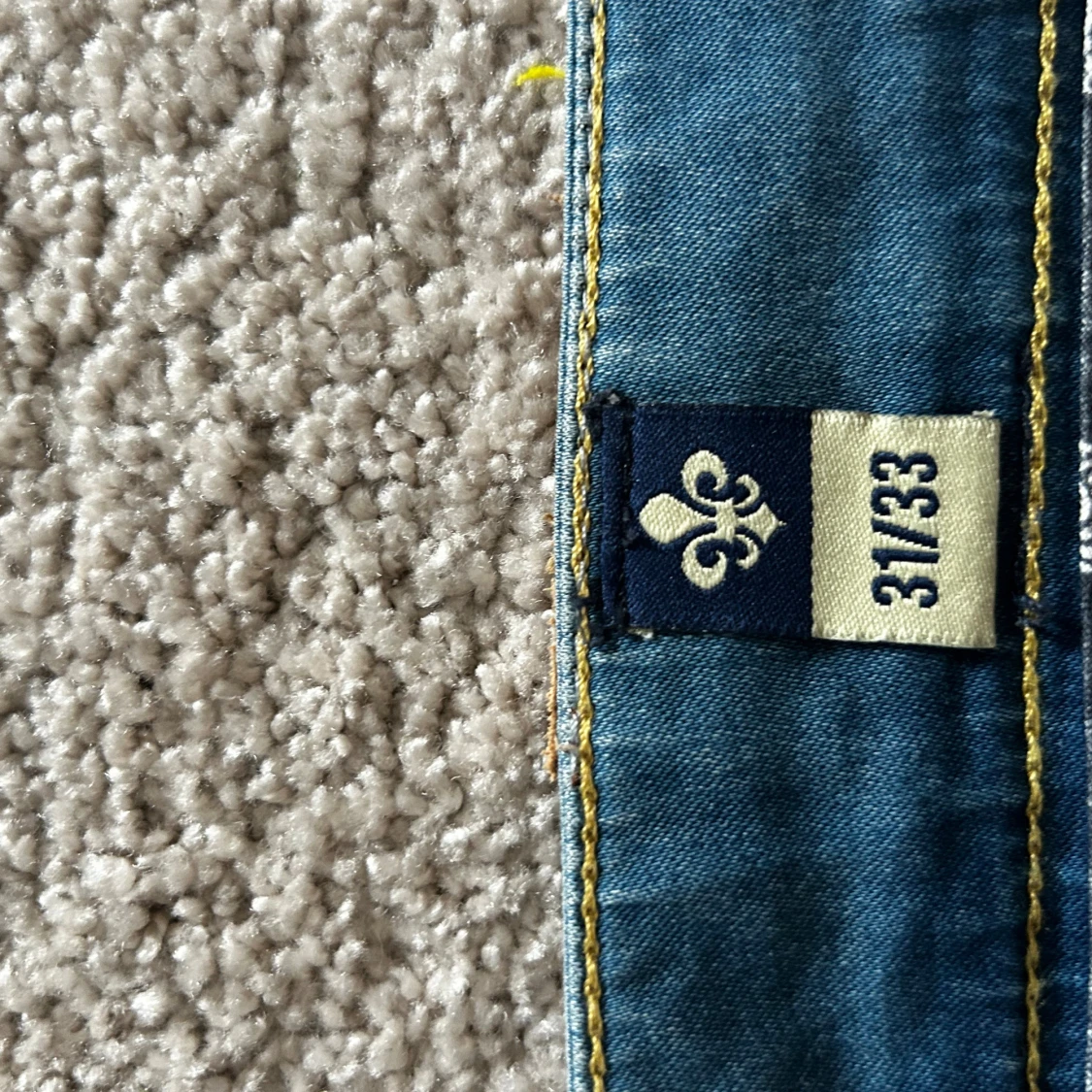 Blå jeans Steve Satin från Morris - 4