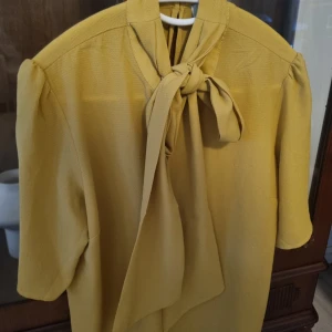 Stilig blus - Stilig.blus i en härlig senapsgul färg fint till hösten
