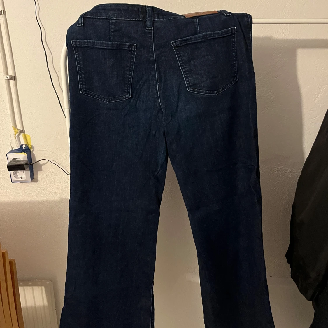 Mörkblå wide jeans från United Colurs of Benetton - 2