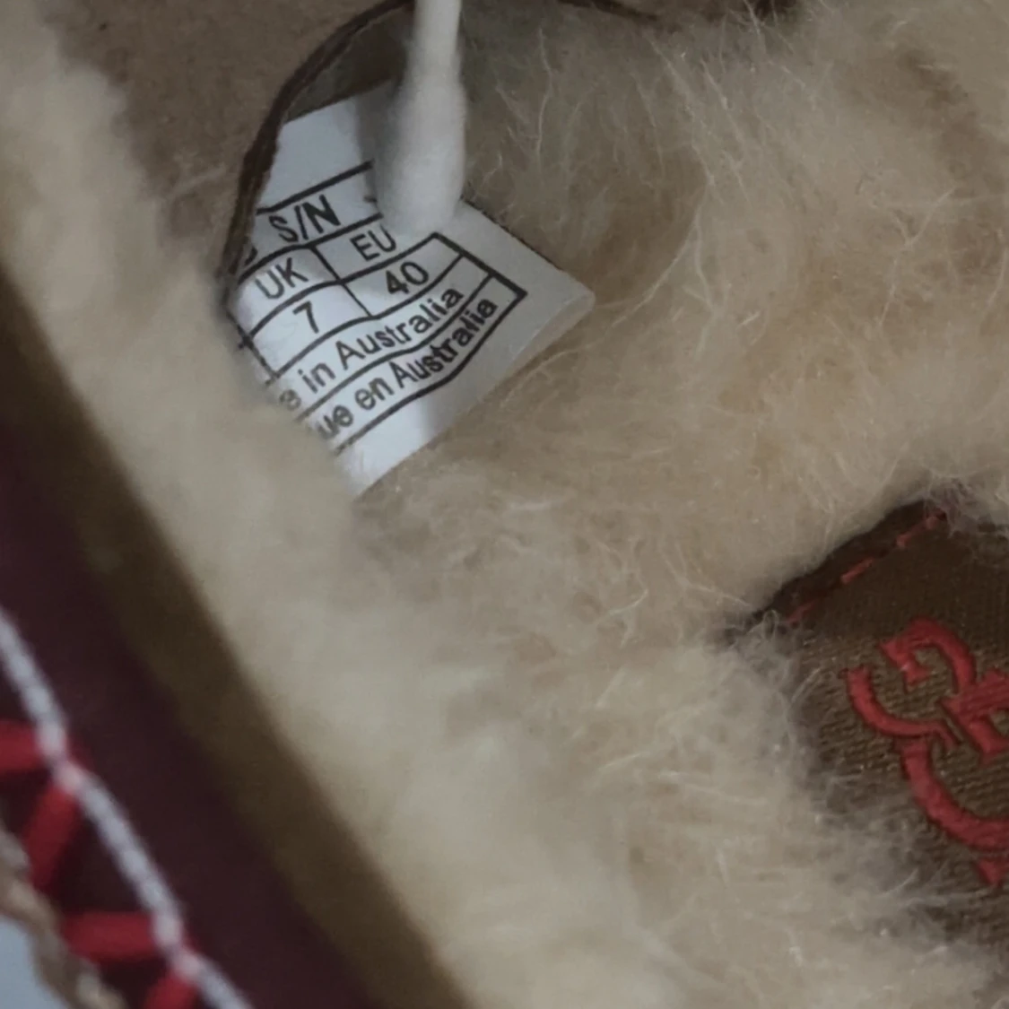 UGG mockatofflor med ullfoder - 4