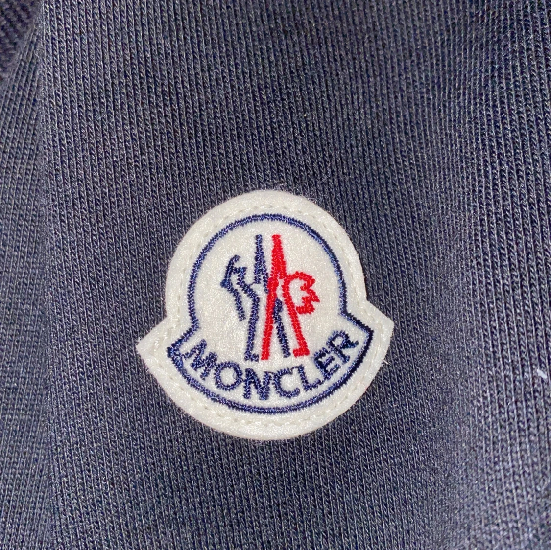 Svart Moncler hoodie med dragkedja - 3