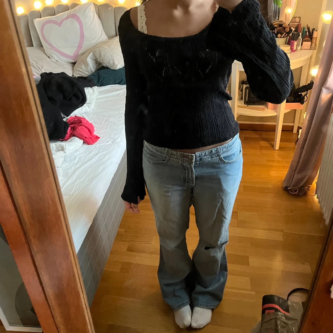 Svart tröja från Lindex - 1