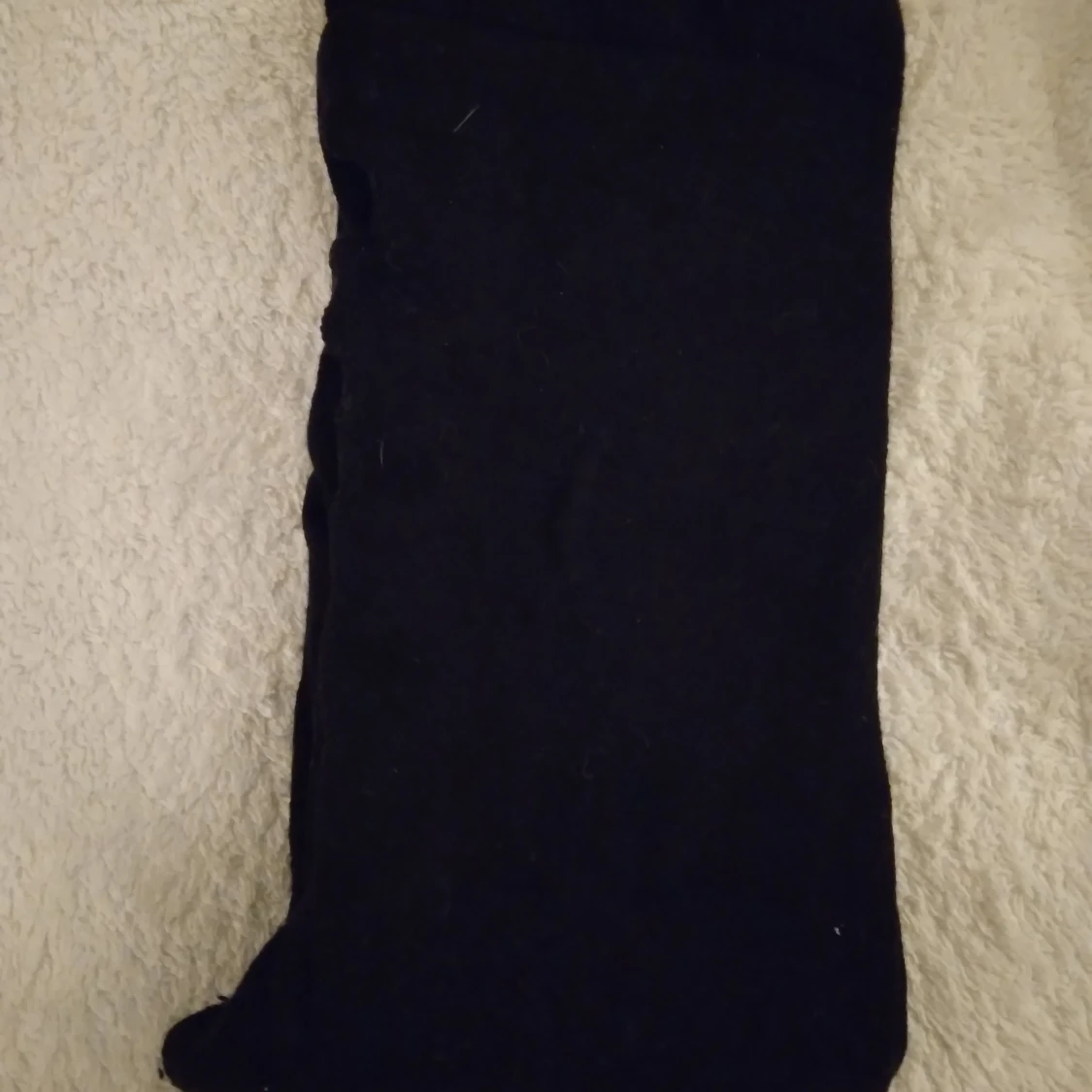 Svarta lite tjockare strumpbyxor, strlk 36. - 1