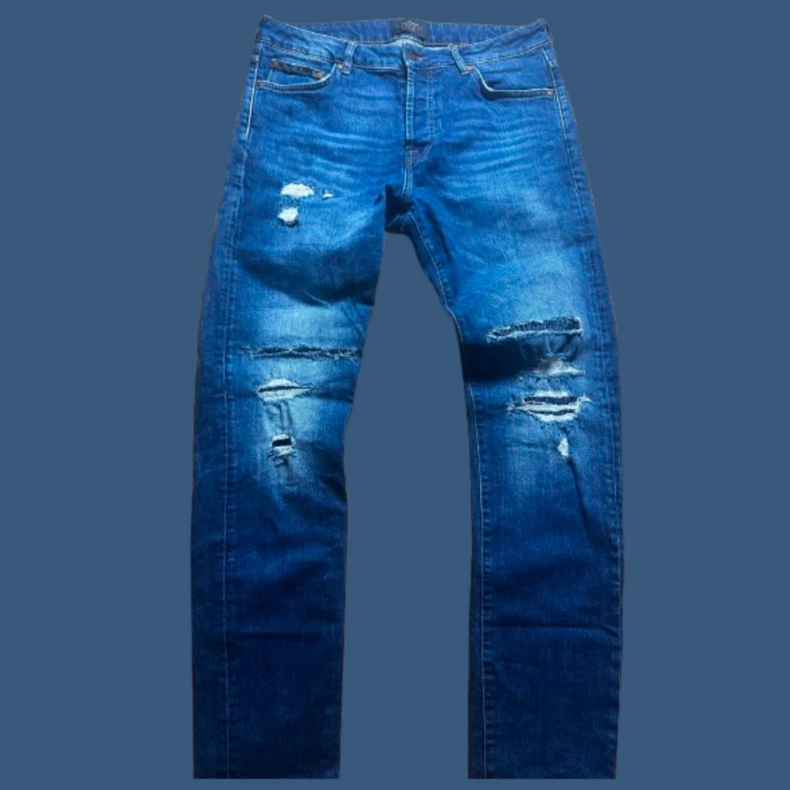 Blå jeans 