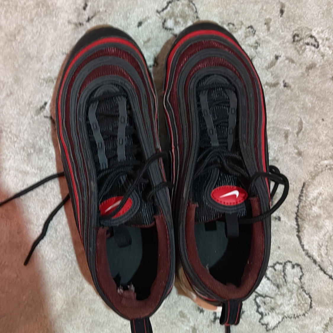 Nike Air Max 97 svart/röd sneakers - 1