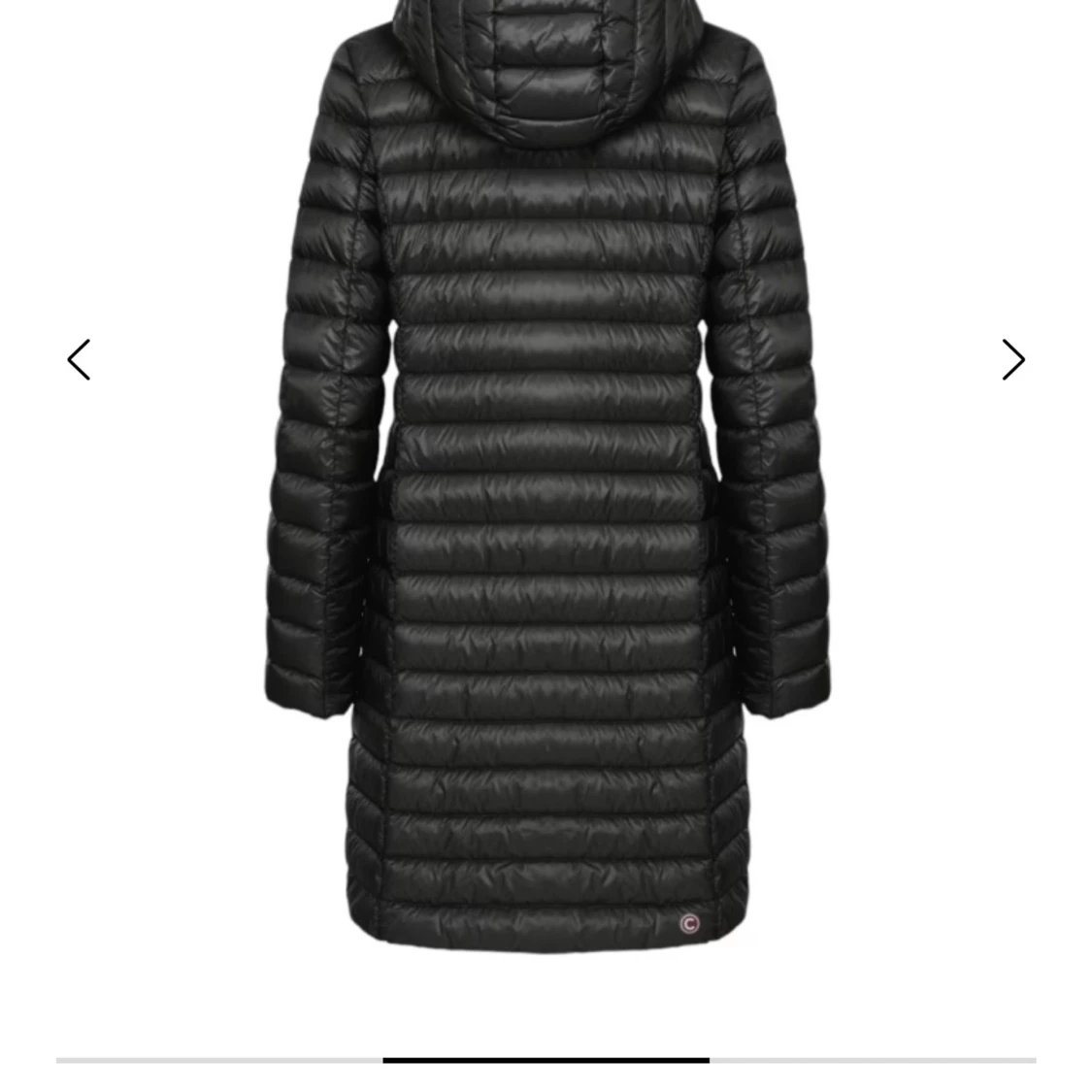 Svart lång dunjacka från Colmar - 2