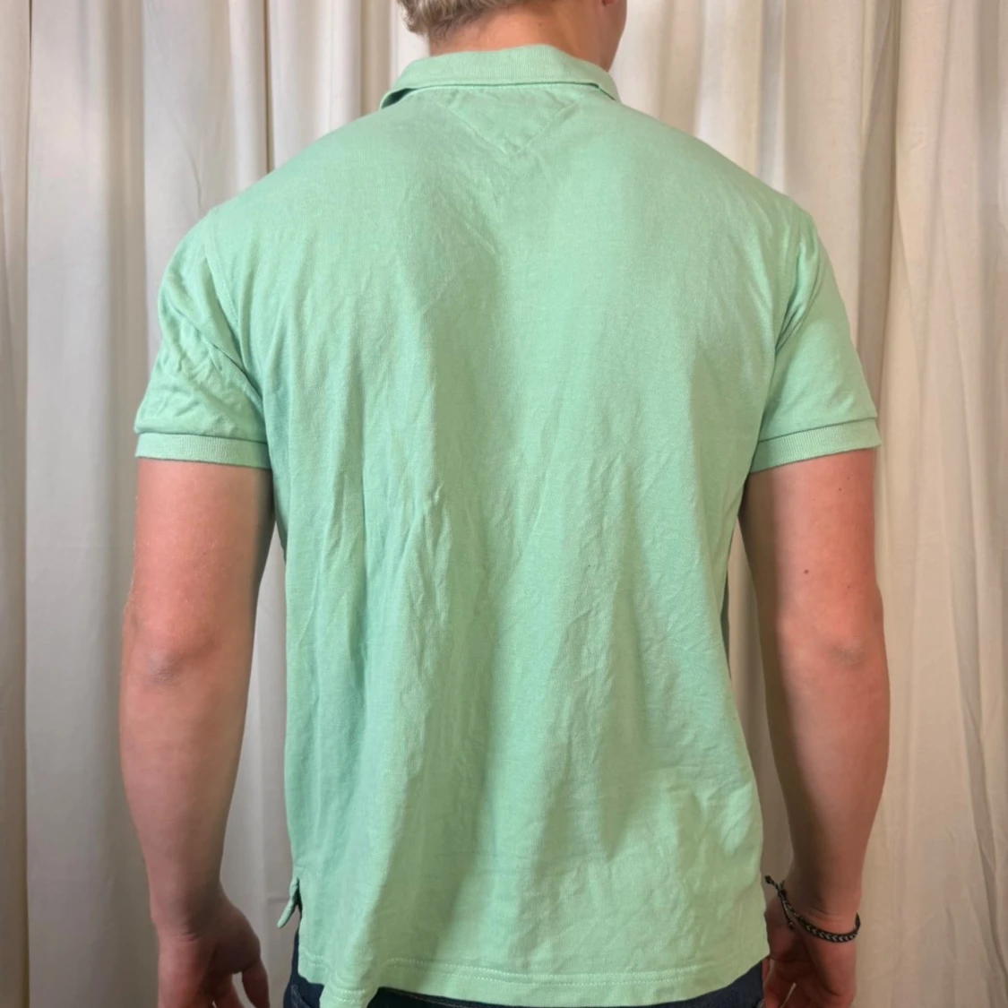 Mintgrön piké från Tommy Hilfiger - 2