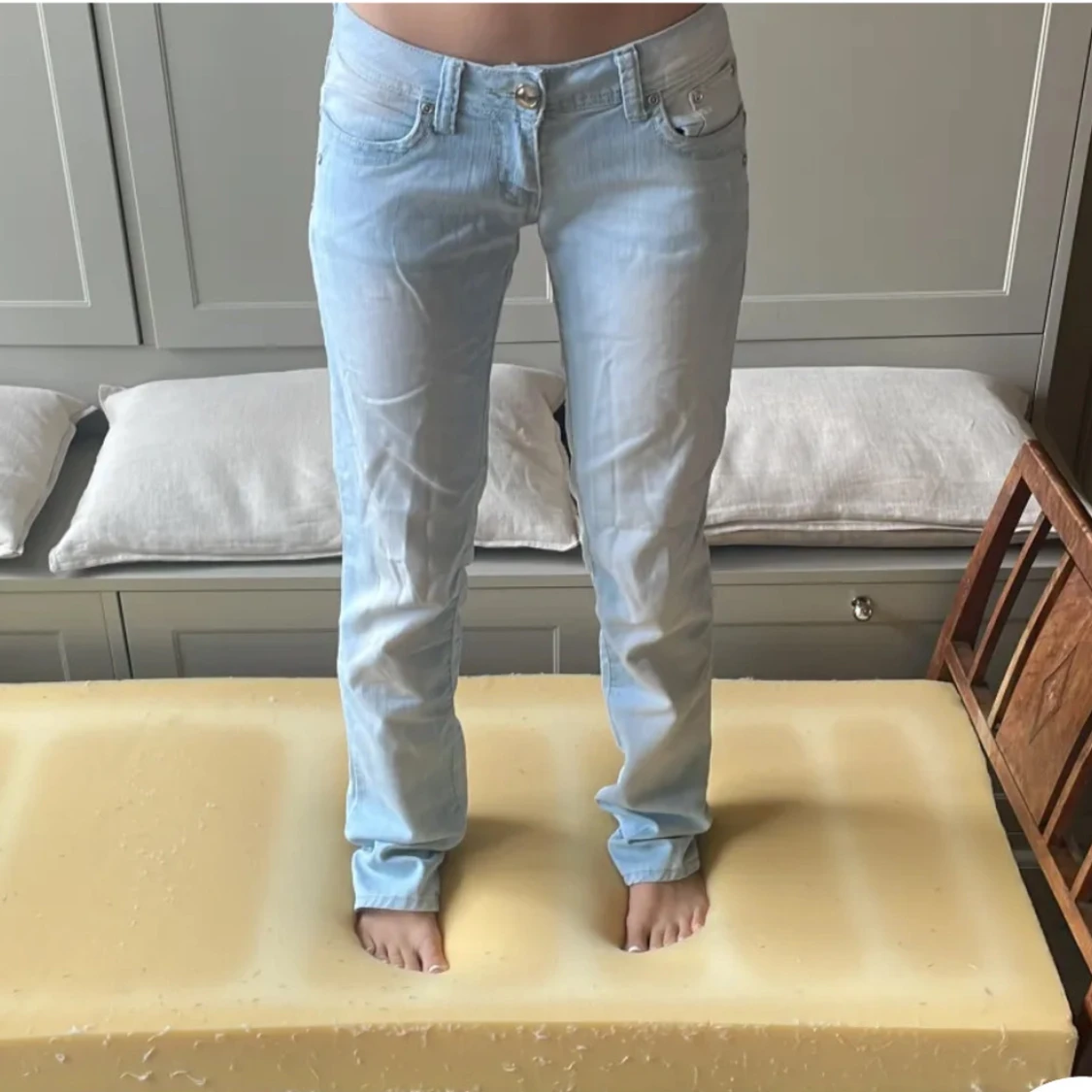 Lågmidjade jeans 