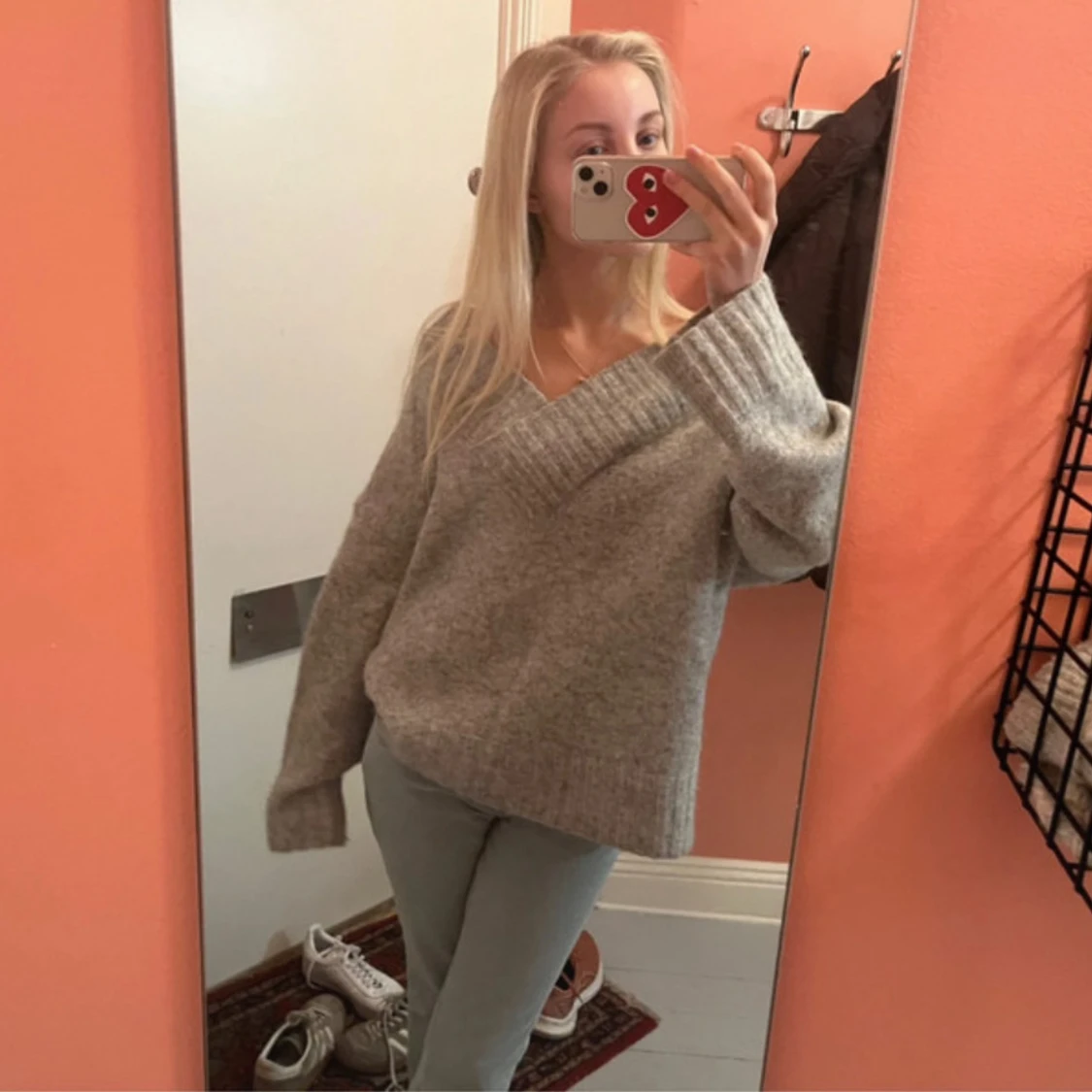 Stickad ulltröja  - 1