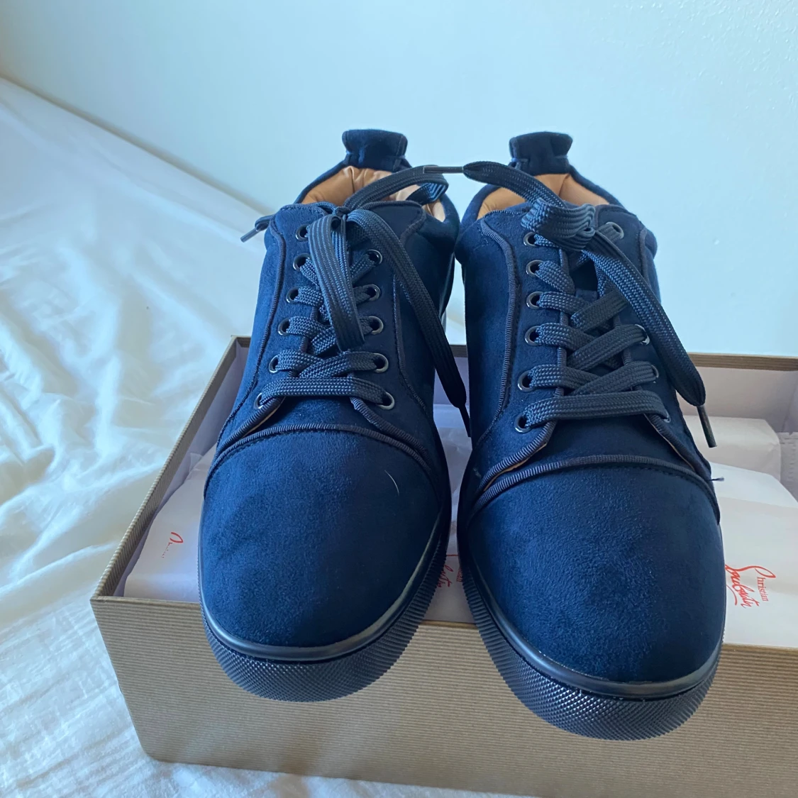 Mörkblå sneakers från Christian Louboutin - 2