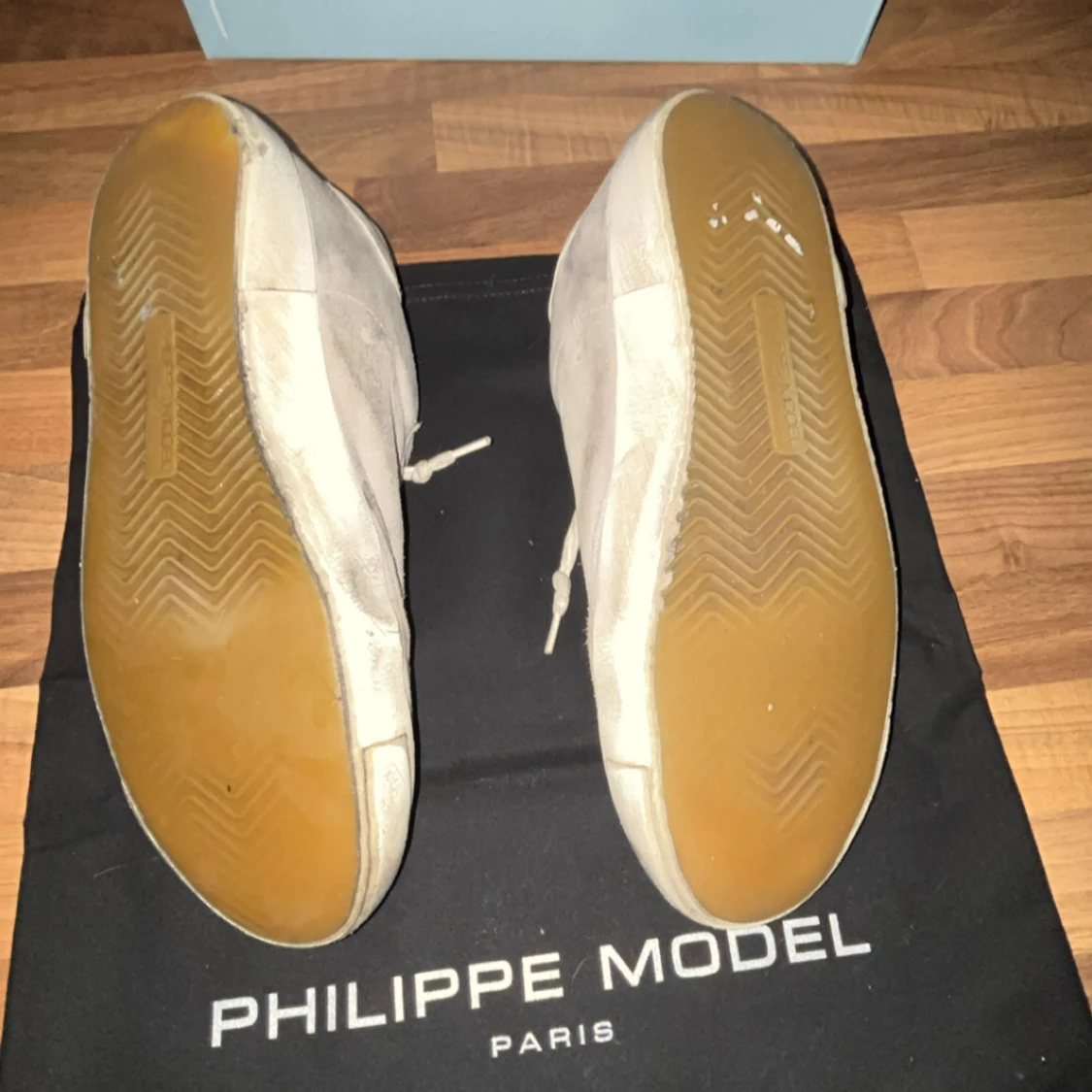 Philippe Model gråa mockasneakers - 3