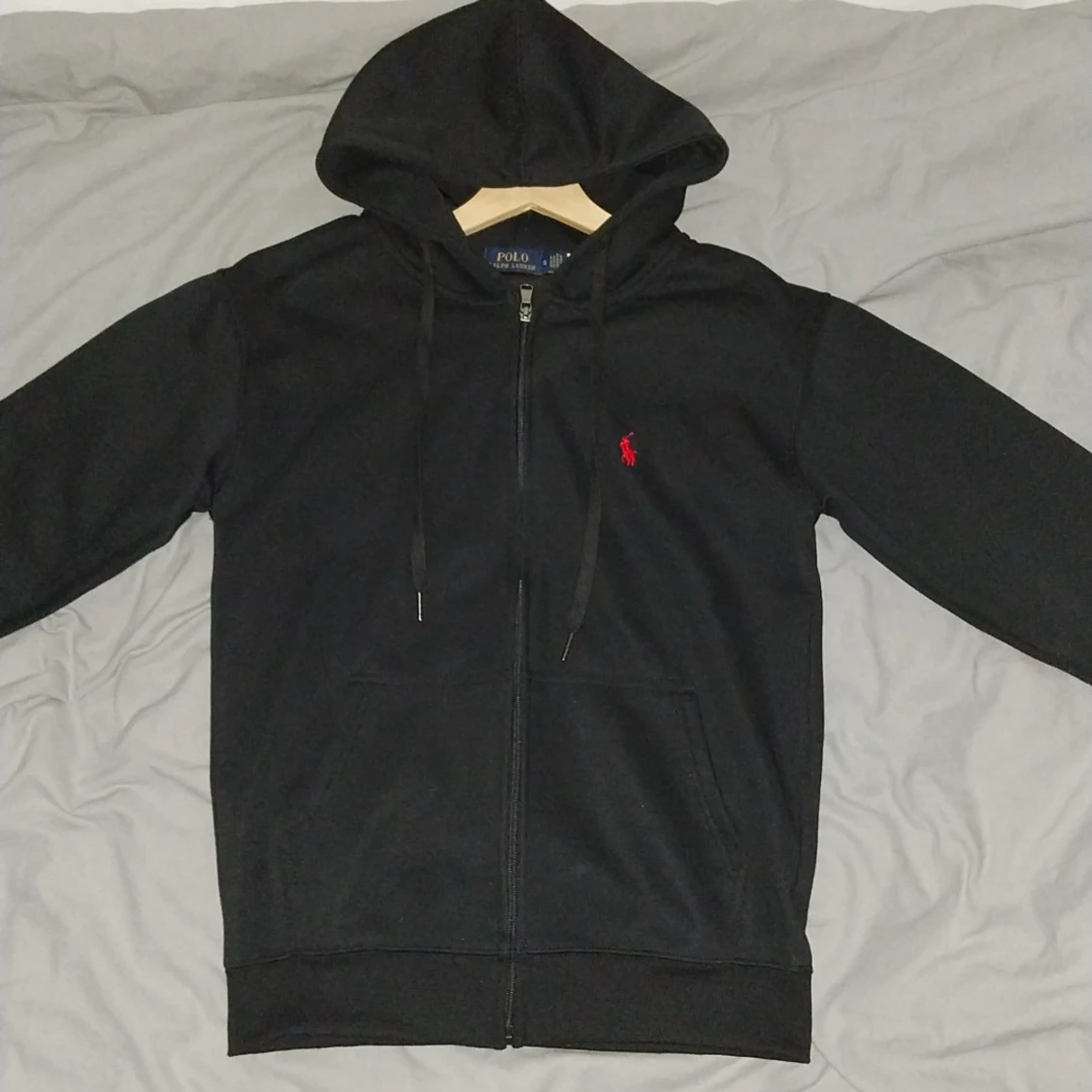 Svart hoodie från Polo Ralph Lauren