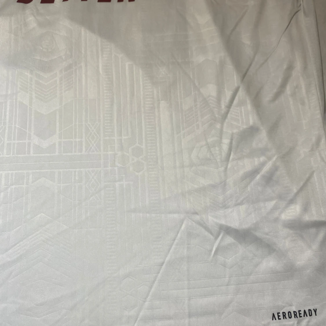 Arsenal Eze #10 vit fotbollströja Adidas - 3