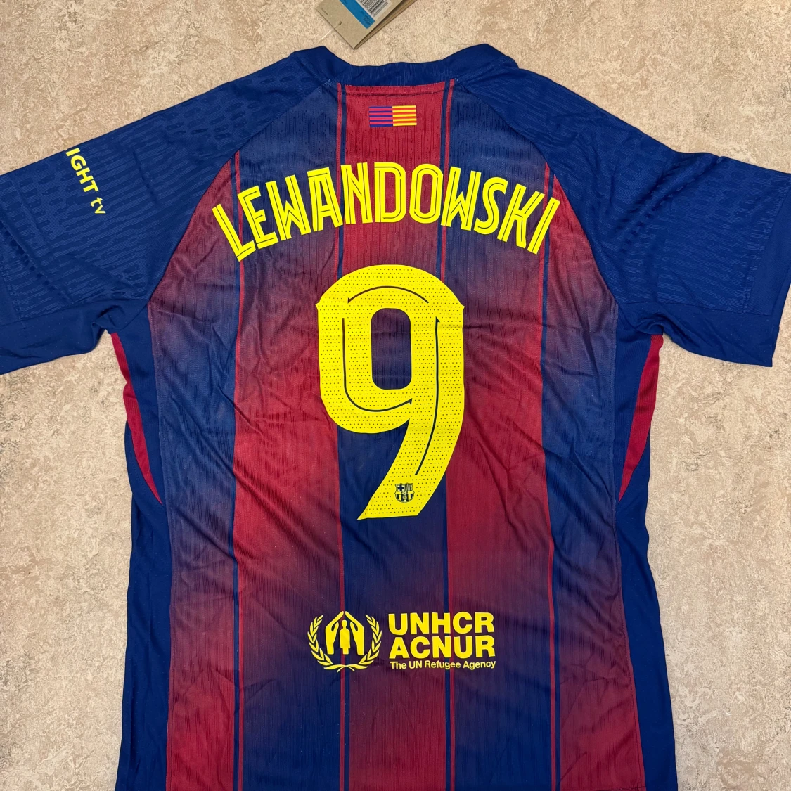 FC Barcelona Lewandowski matchtröja Nike