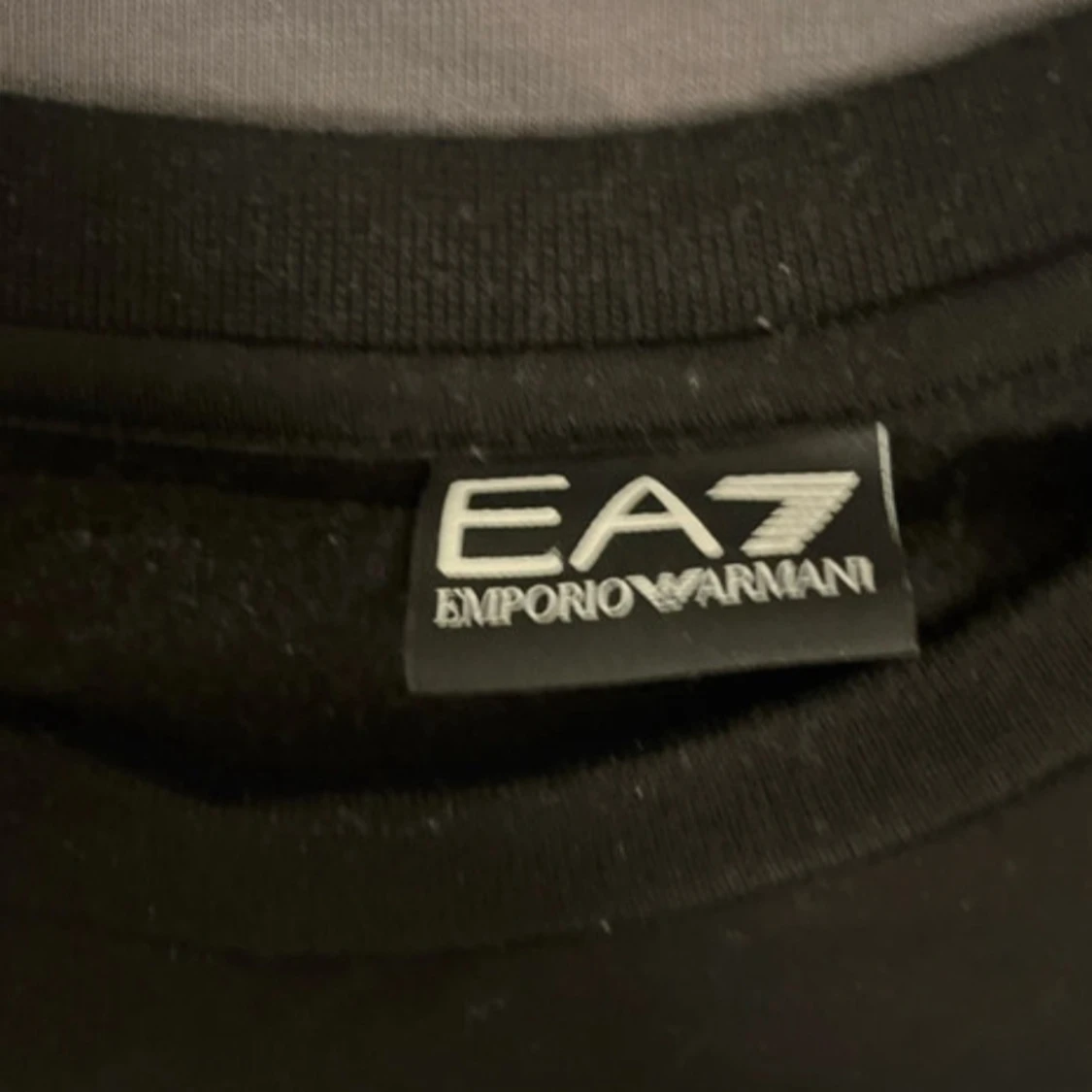 Svart långärmad tröja EA7 Armani - 2