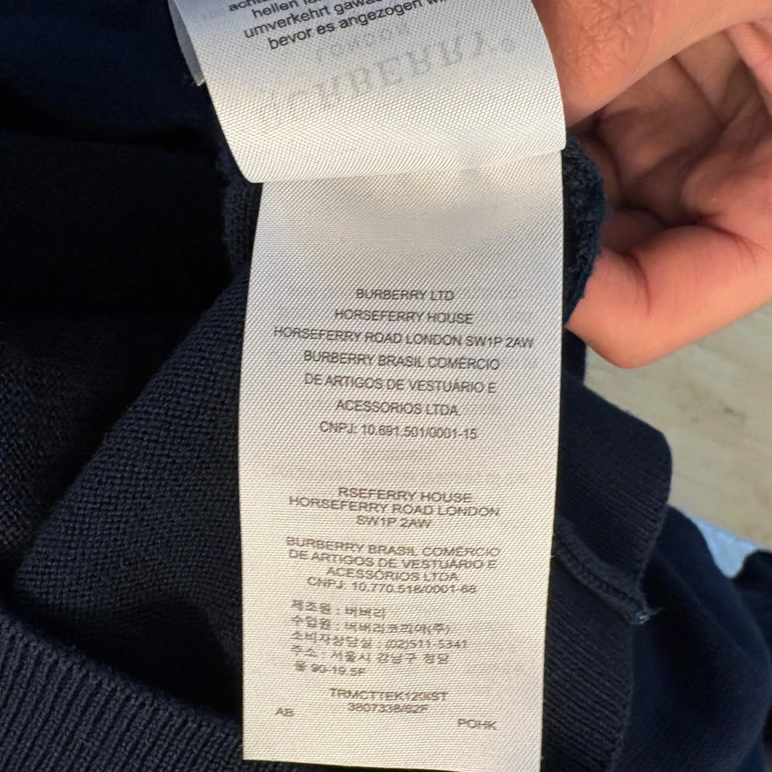Burberry tröja - 3