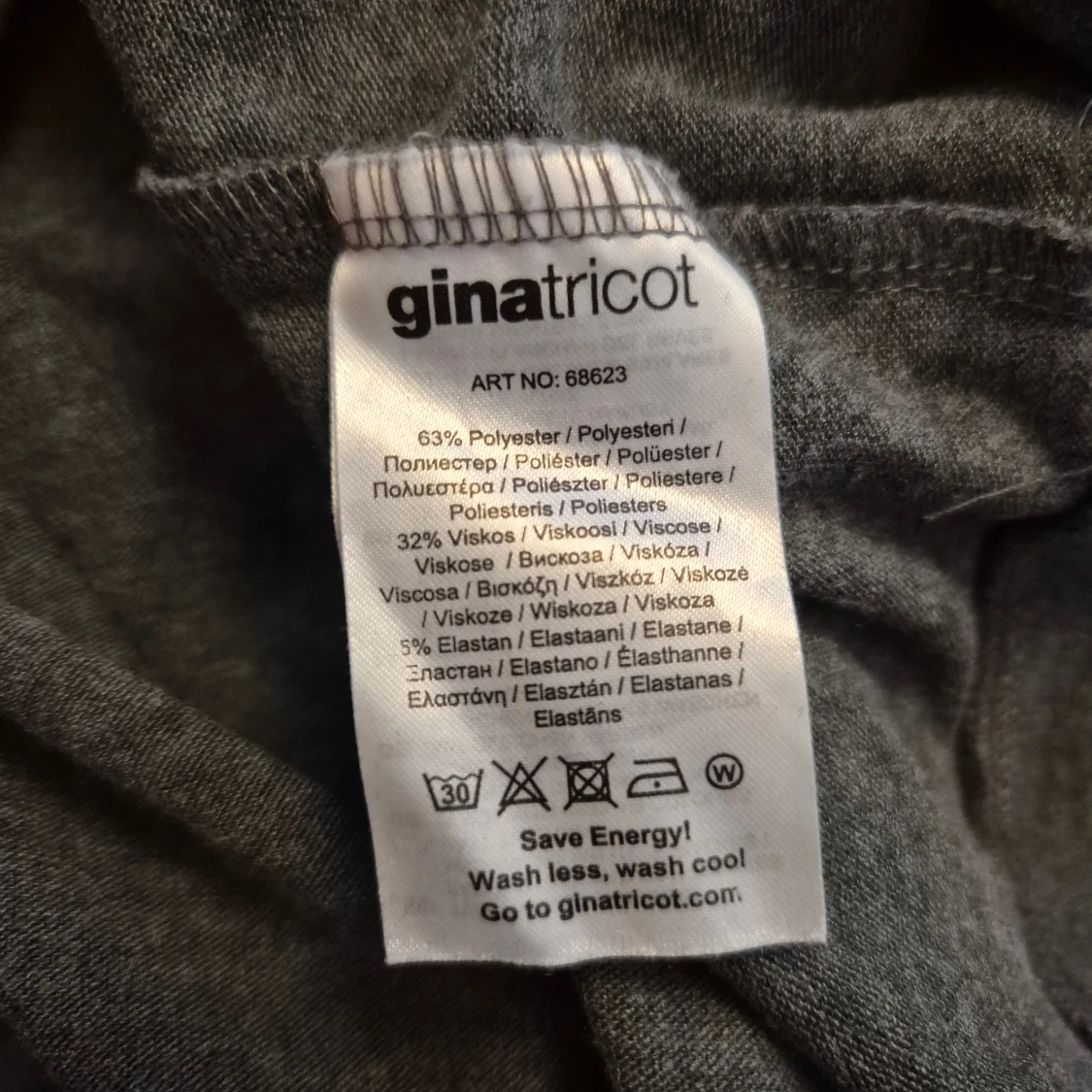 Grå sweatshirt New York Gina Tricot - 3