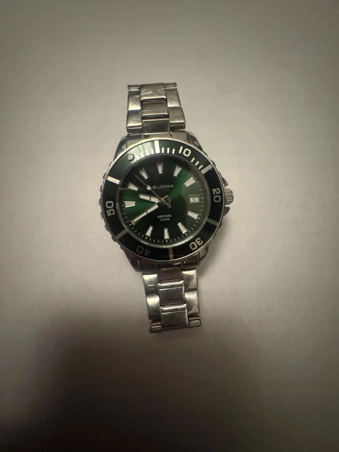 Leijona grön klocka junior - 1