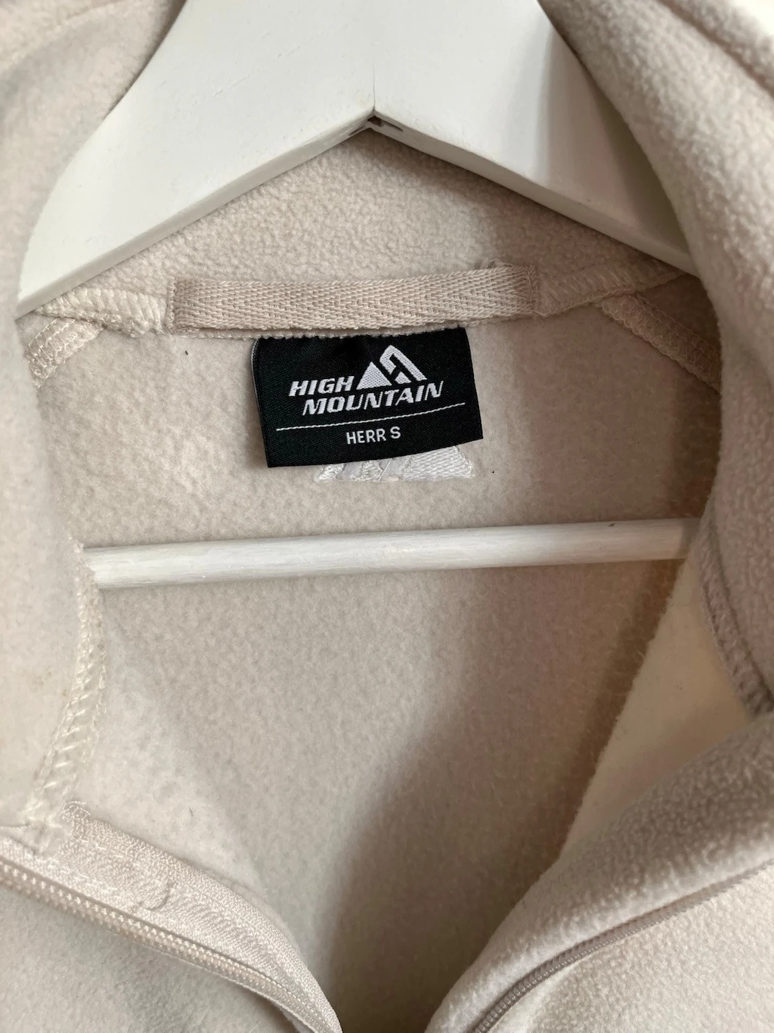 Beige fleeceväst - 2