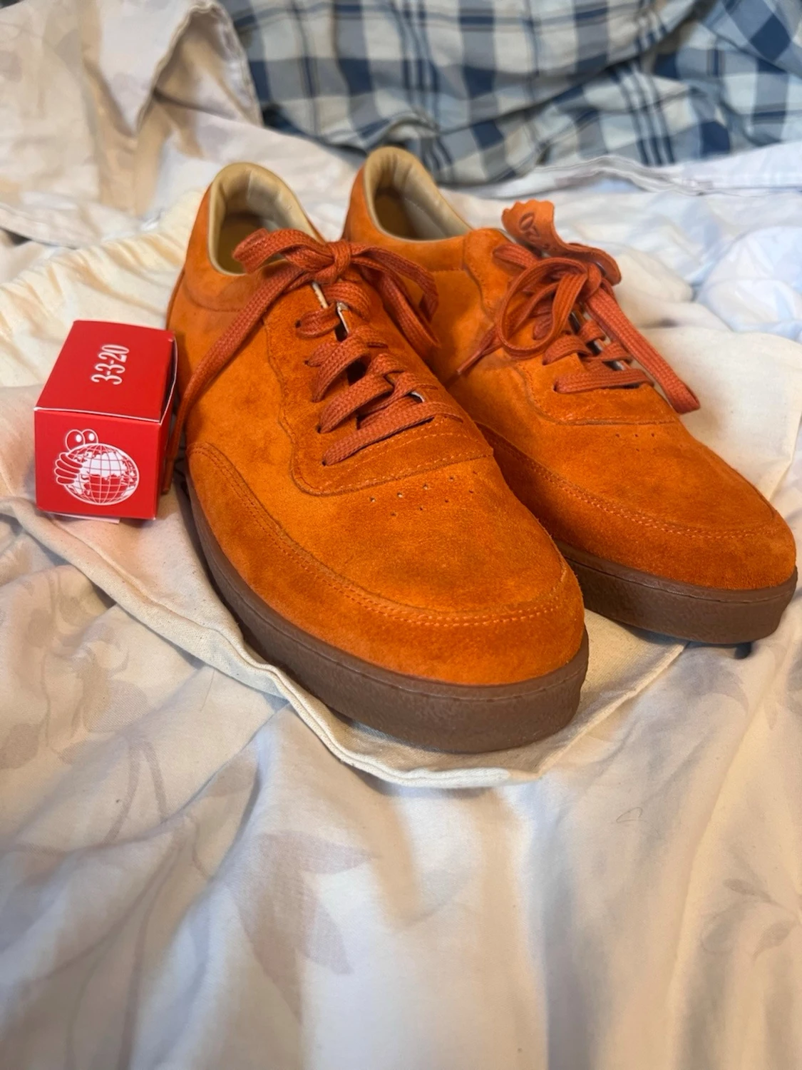 Orange mockasneakers från Last Resort AB - 1