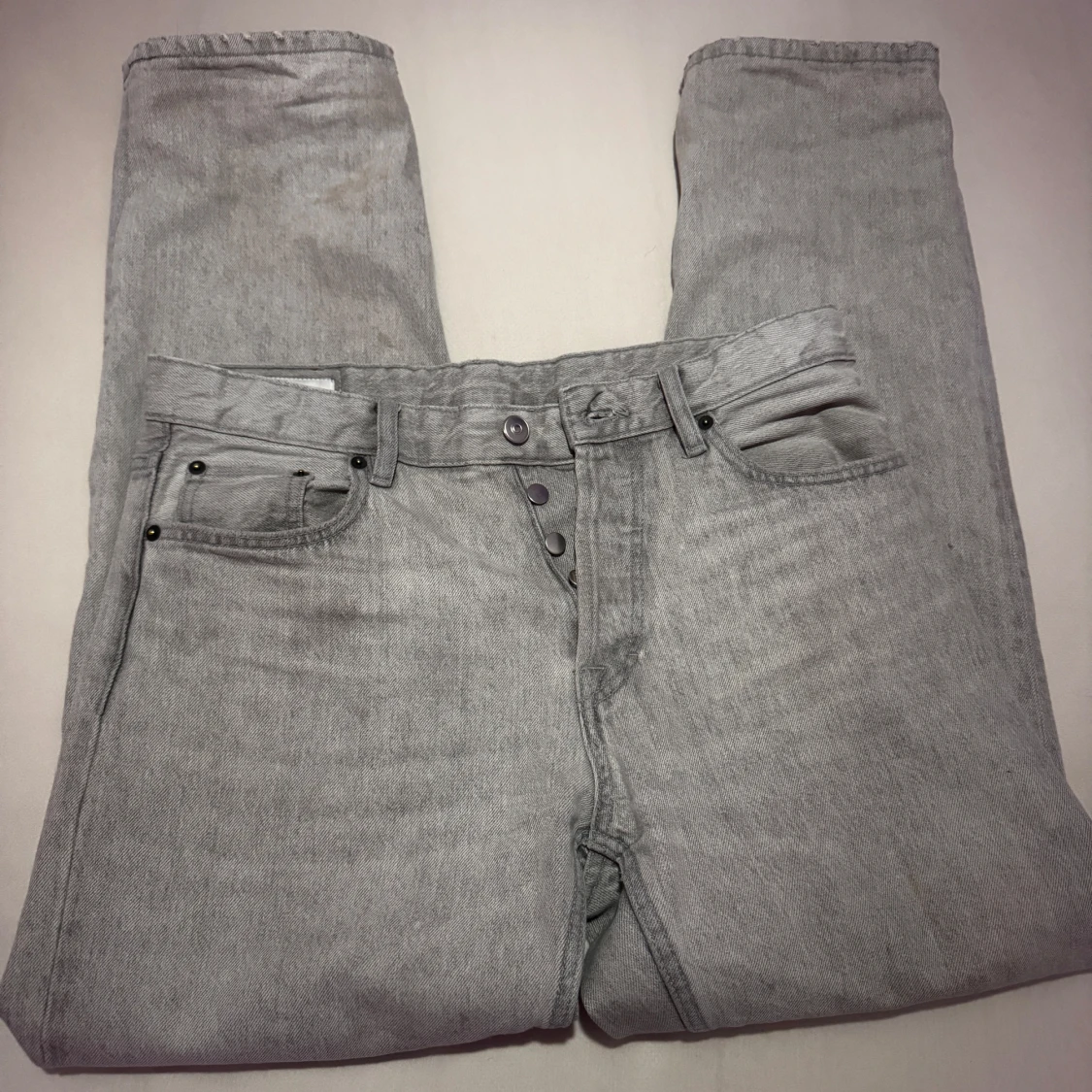 Grå jeans från Zara - 1