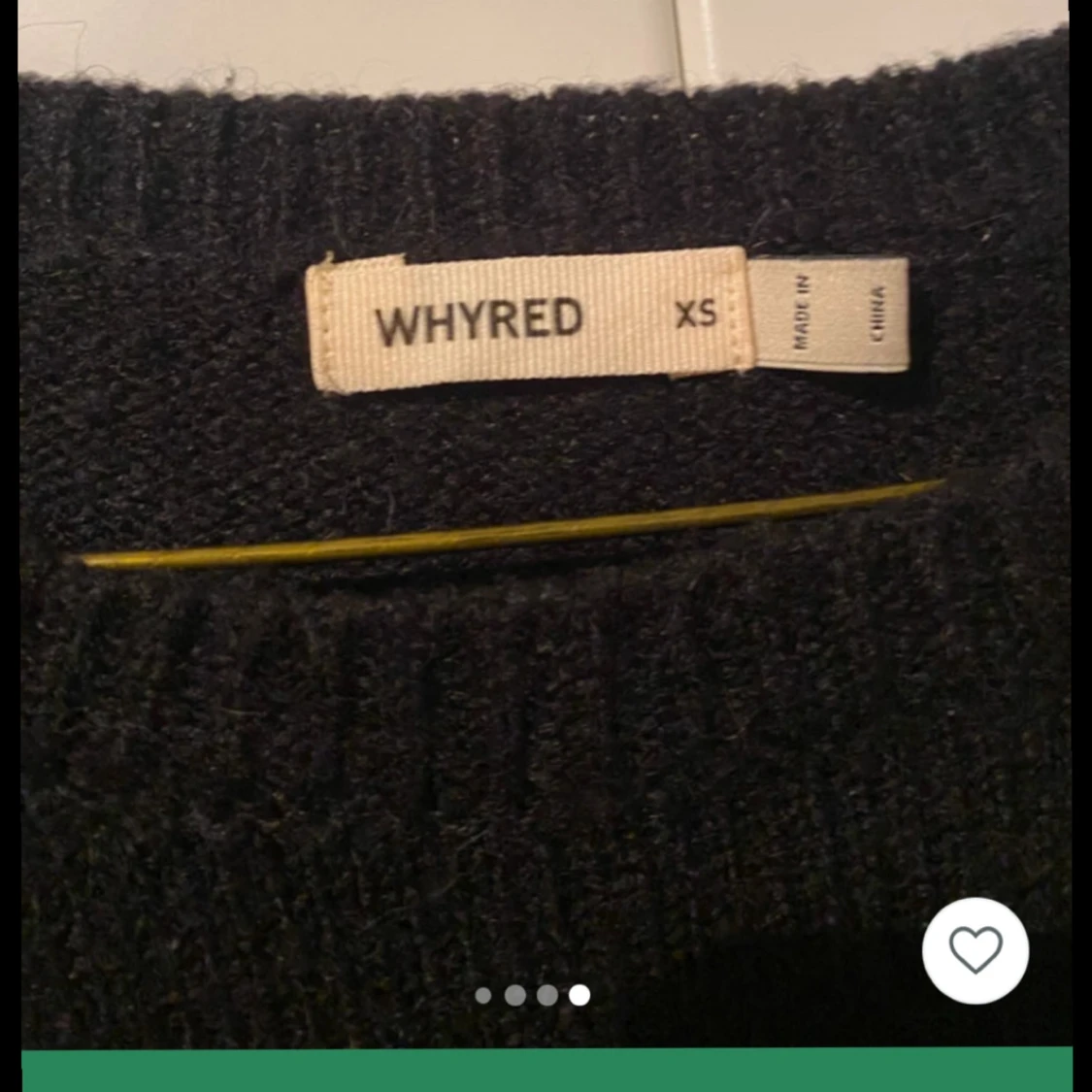 Svart tröja från Whyred - 2