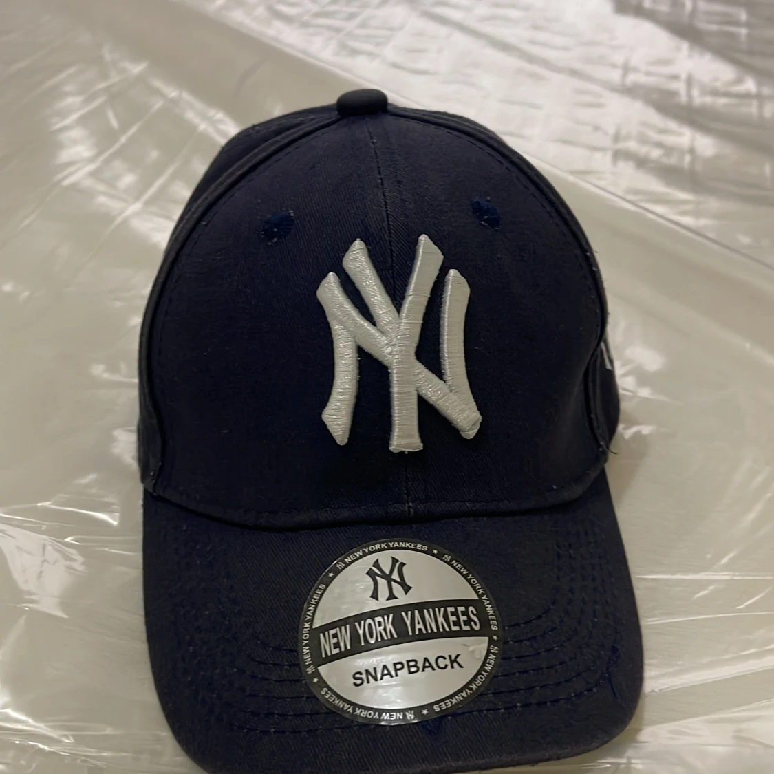 Mörkblå New York Yankees keps - 91