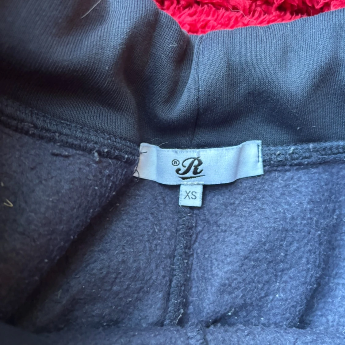 Blå mjukisbyxor i storlek XS - 90