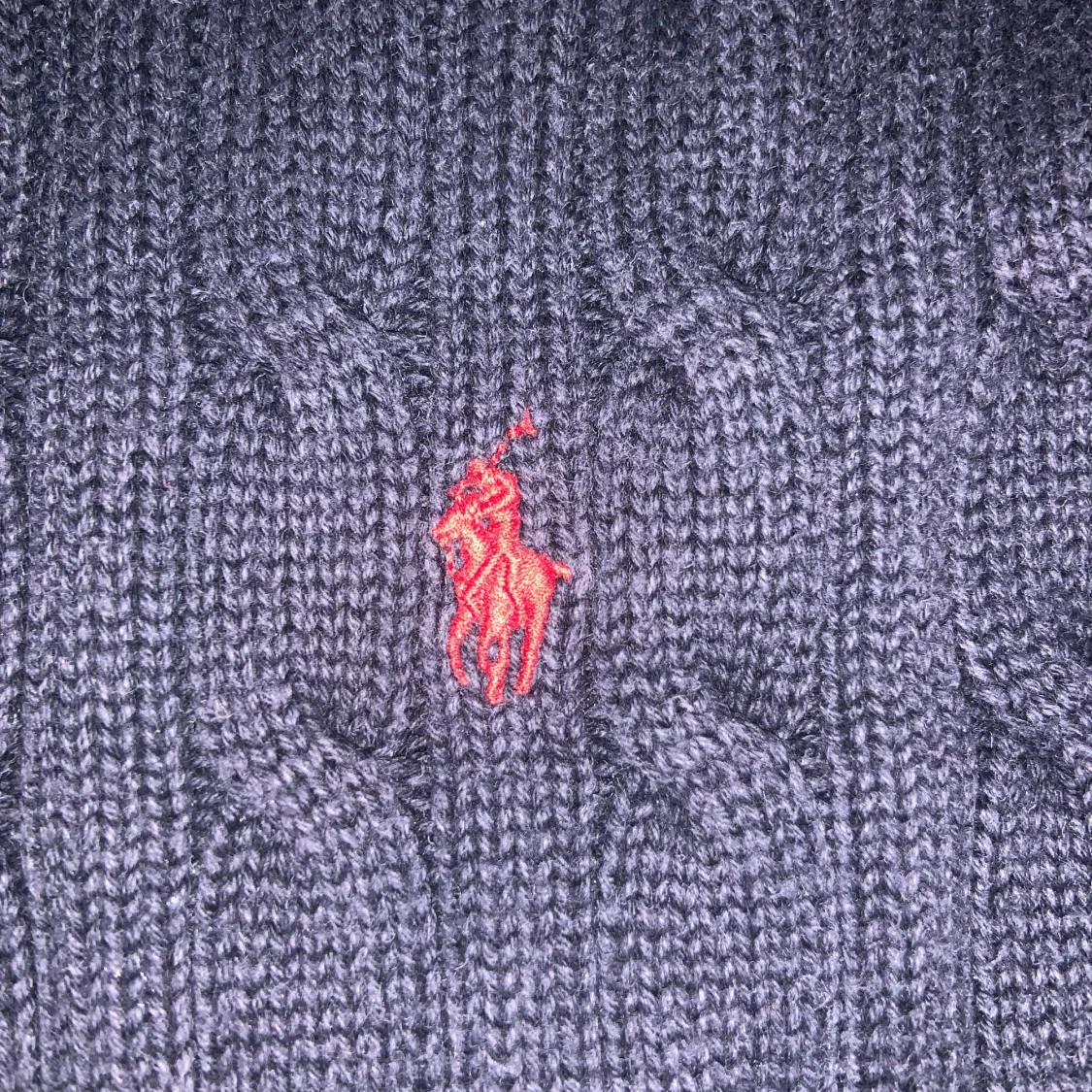 kabelstickad tröja från Ralph lauren - 90