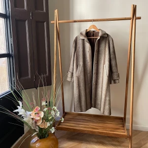 Ull-kappa - Inga defekter!! Super fin på, skiftningar i färg mellan brun/beige/grå