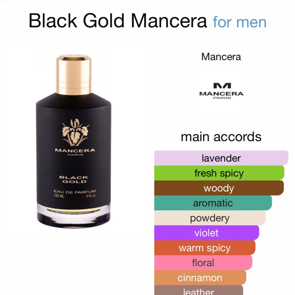 Mancera black gold - 90