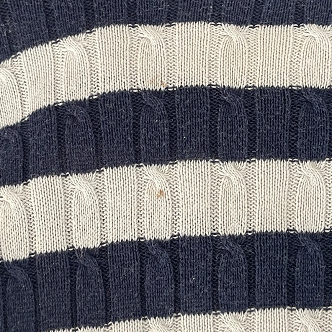 Randig stickad tröja - 90