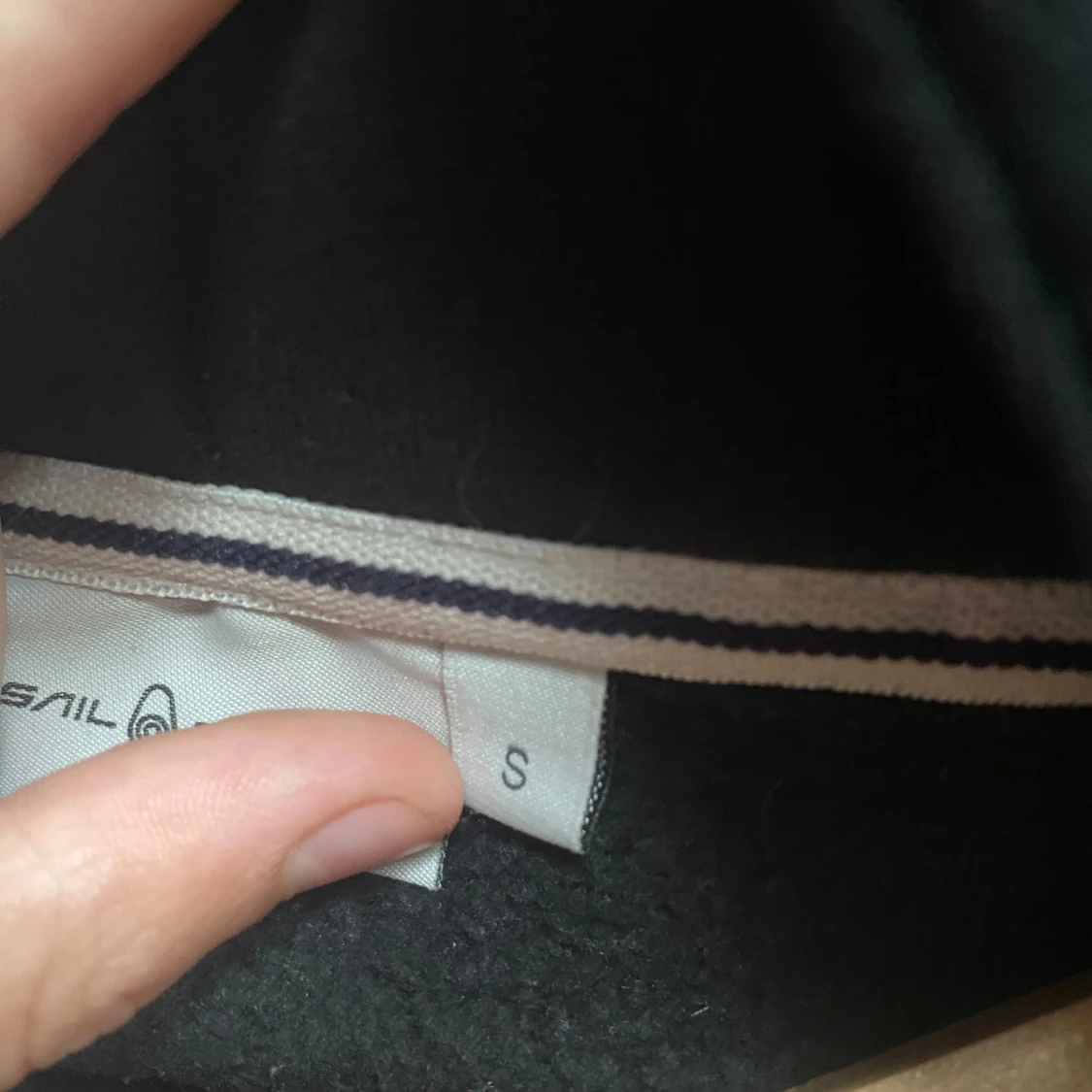 Sail racing tjocktröja svart  - 90