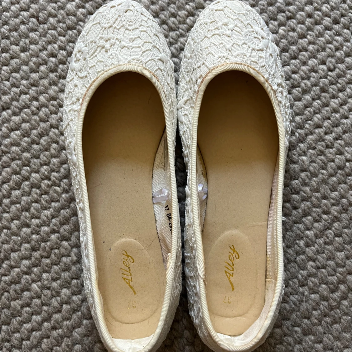 Spets ballerinaskor - 90